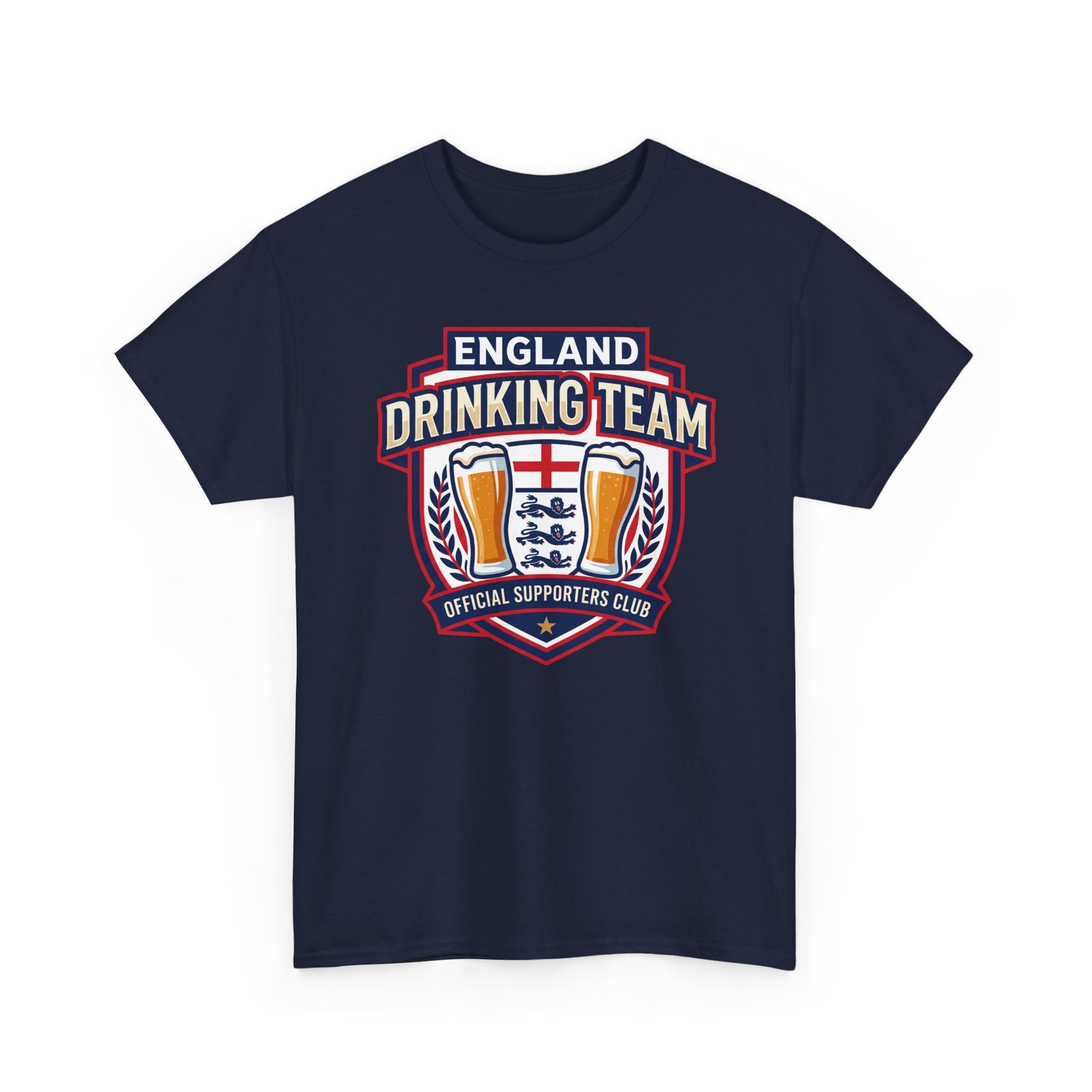 England Football Drinking Team Tee - Shit Shirt Club 
