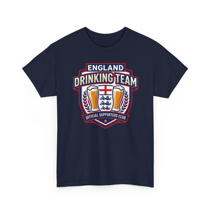 England Football Drinking Team Tee - Shit Shirt Club 