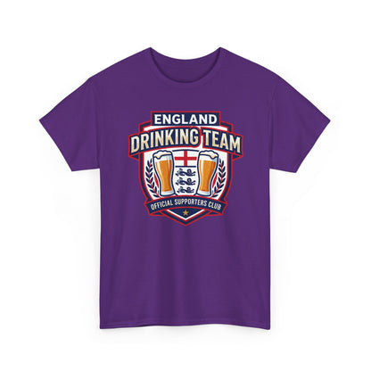 England Football Drinking Team Tee - Shit Shirt Club 