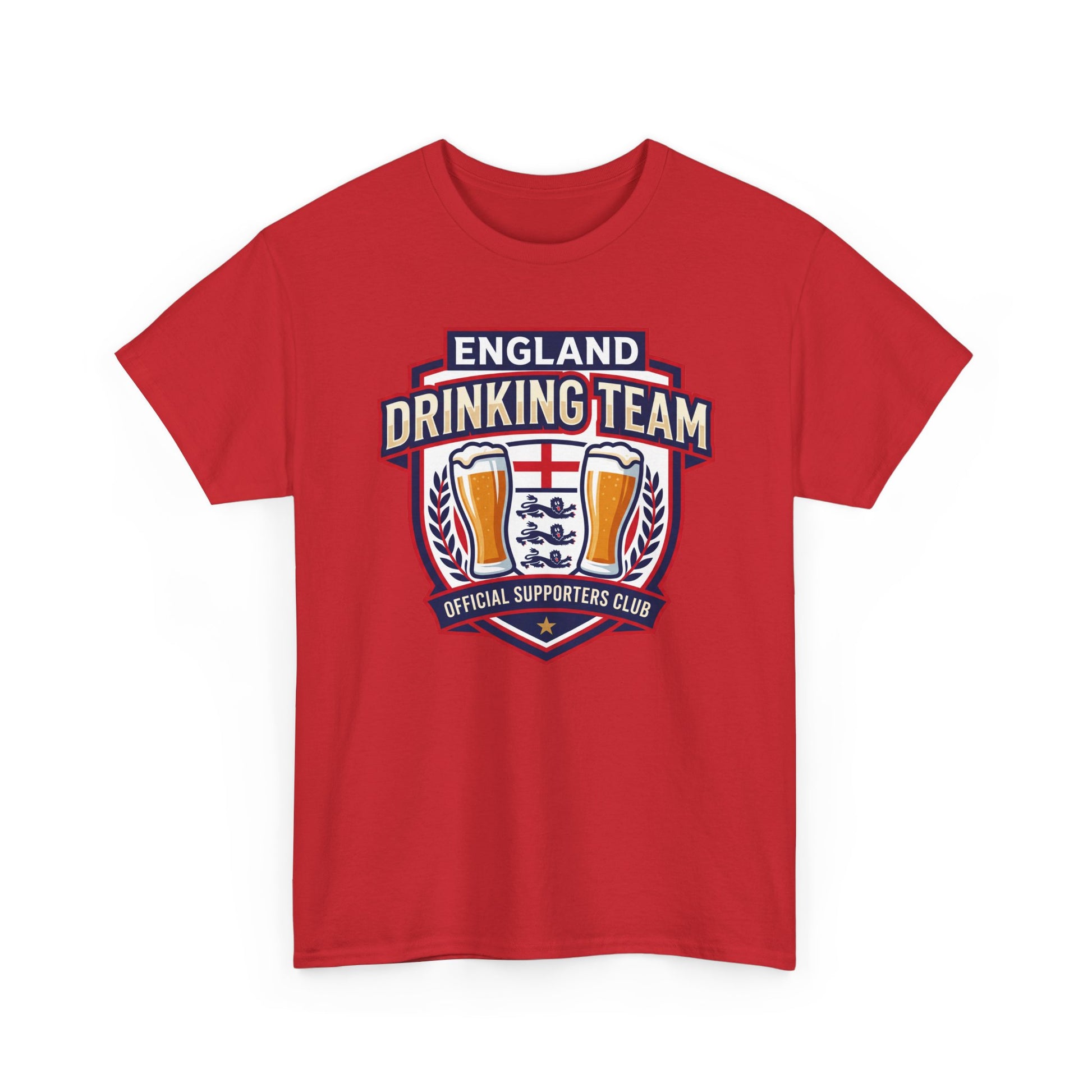 England Football Drinking Team Tee - Shit Shirt Club 