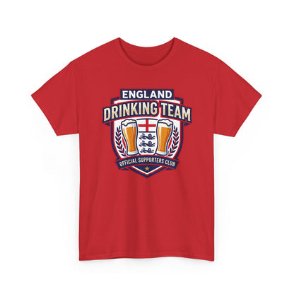 England Football Drinking Team Tee - Shit Shirt Club 