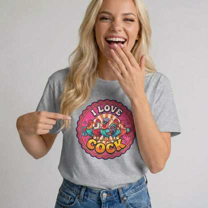 I Love Cock Hen Do Tee - Shit Shirt Club 