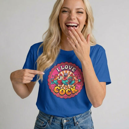 I Love Cock Hen Do Tee - Shit Shirt Club 
