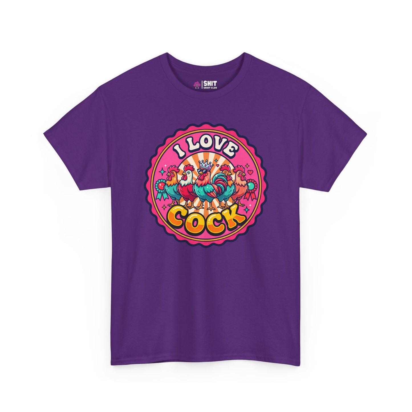 I Love Cock Hen Do Tee - Shit Shirt Club 