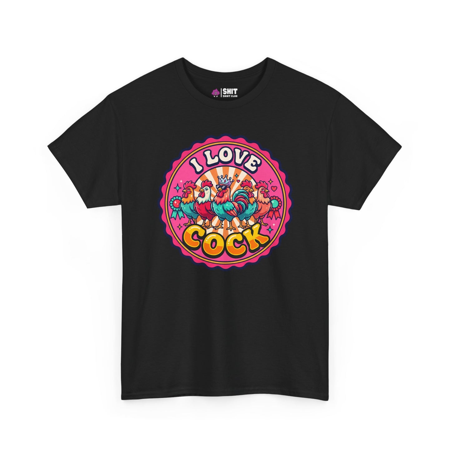 I Love Cock Hen Do Tee - Shit Shirt Club 