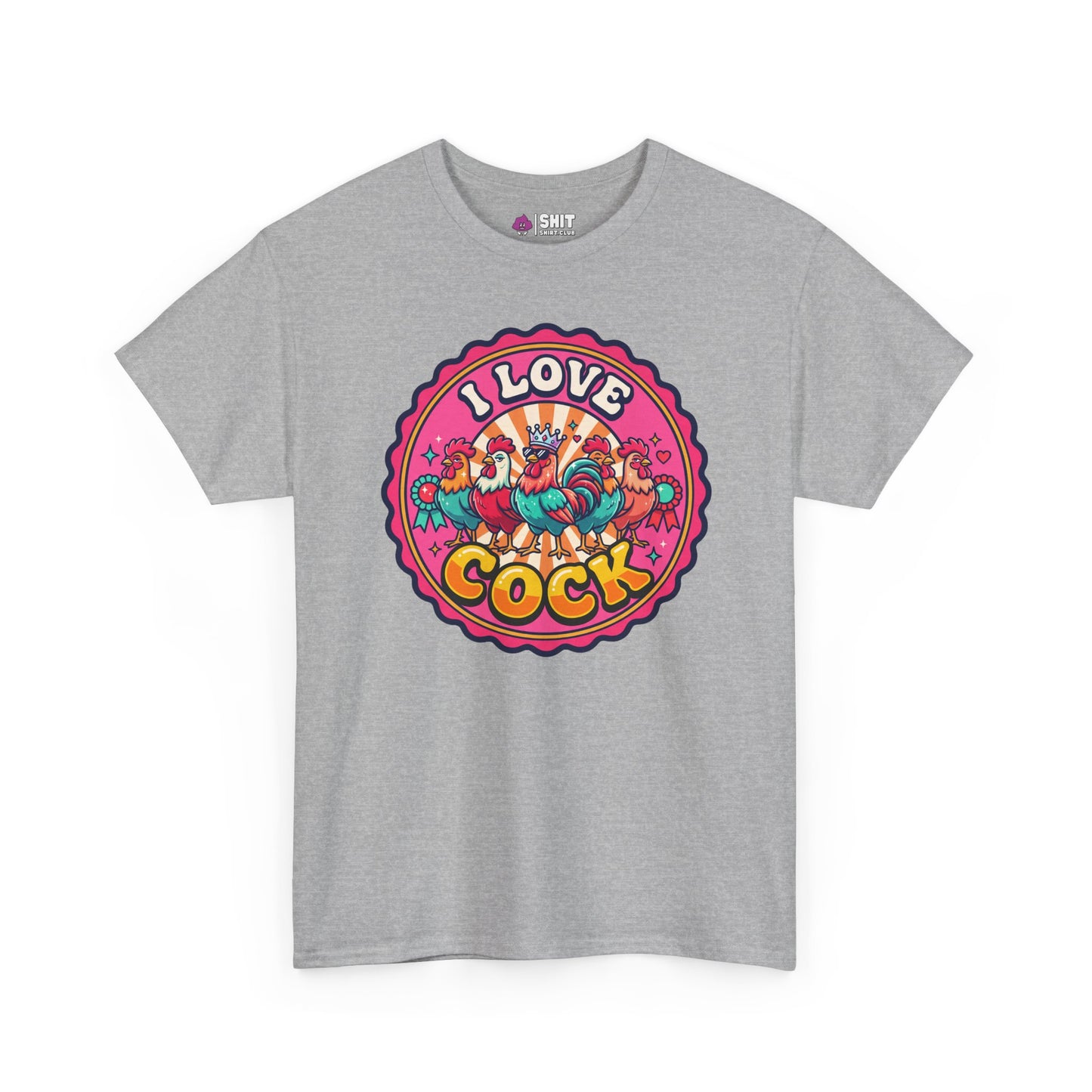 I Love Cock Hen Do Tee - Shit Shirt Club 