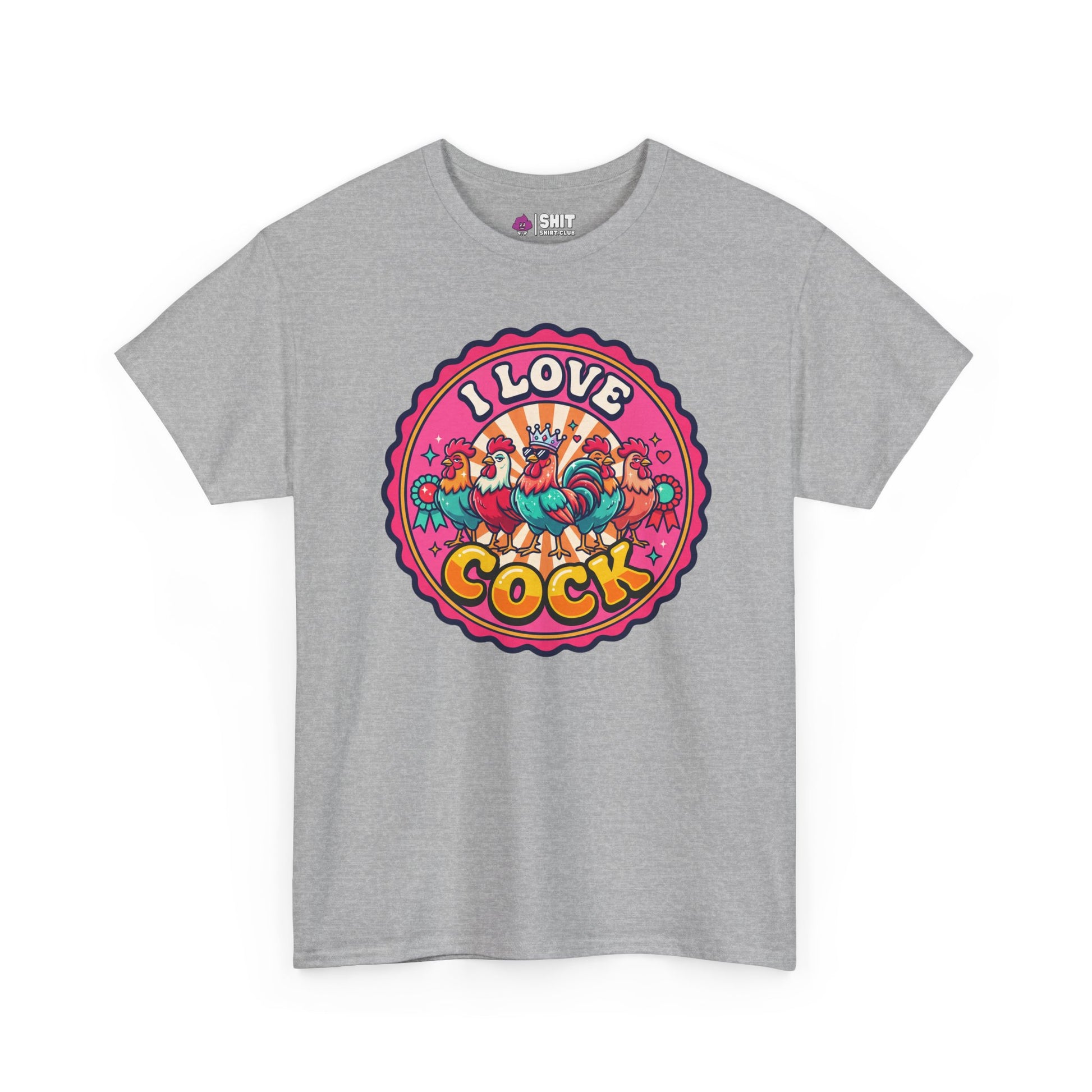 I Love Cock Hen Do Tee - Shit Shirt Club 