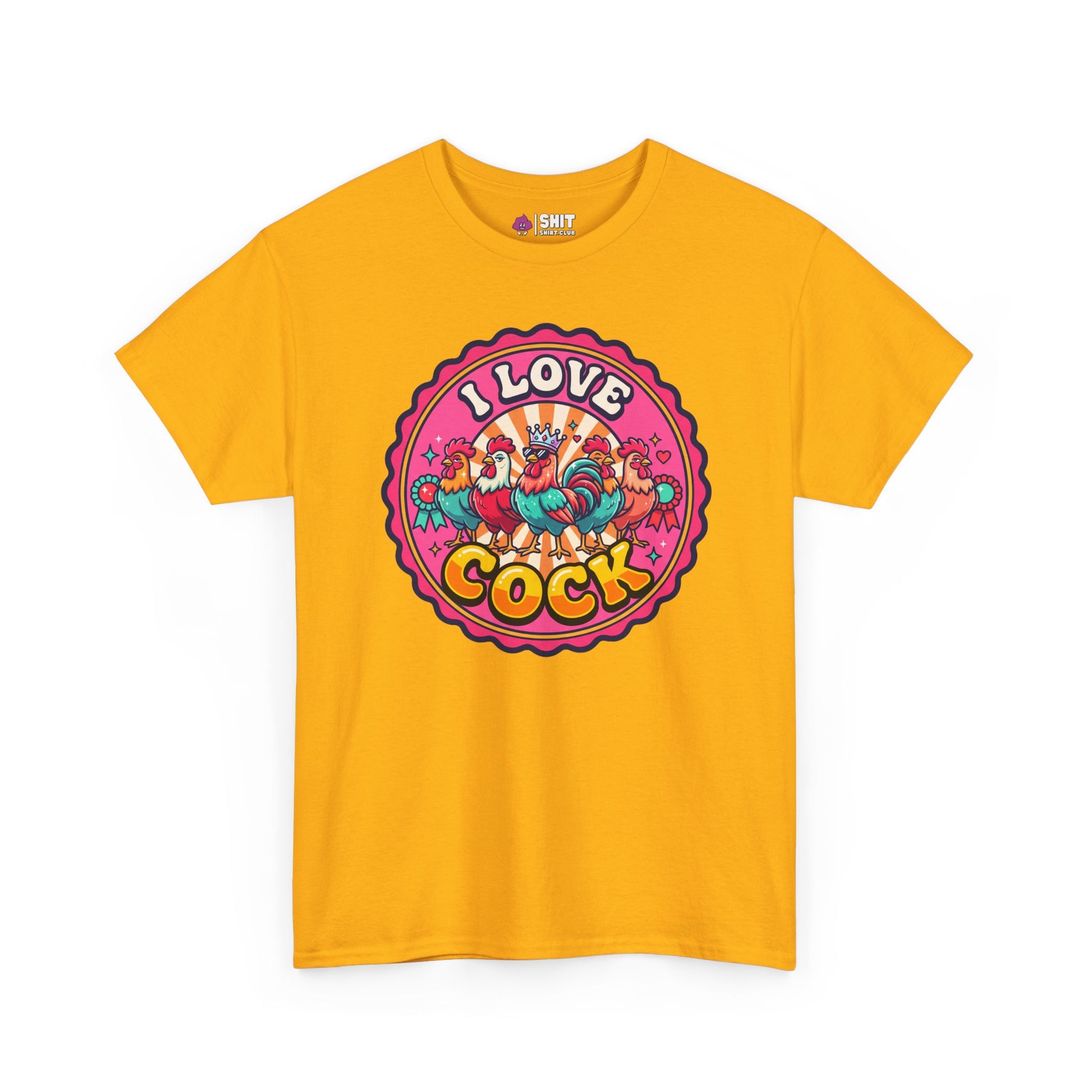 I Love Cock Hen Do Tee - Shit Shirt Club 