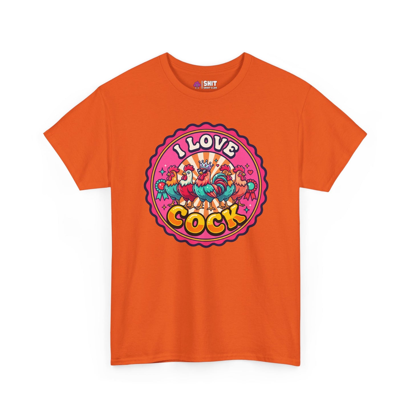 I Love Cock Hen Do Tee - Shit Shirt Club 