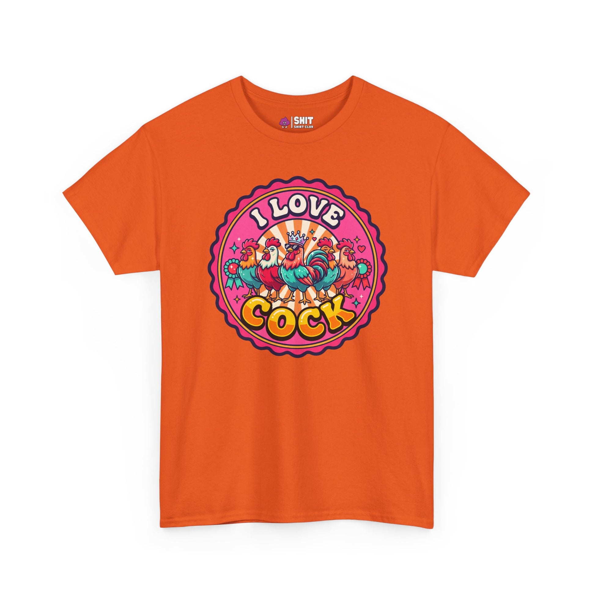 I Love Cock Hen Do Tee - Shit Shirt Club 