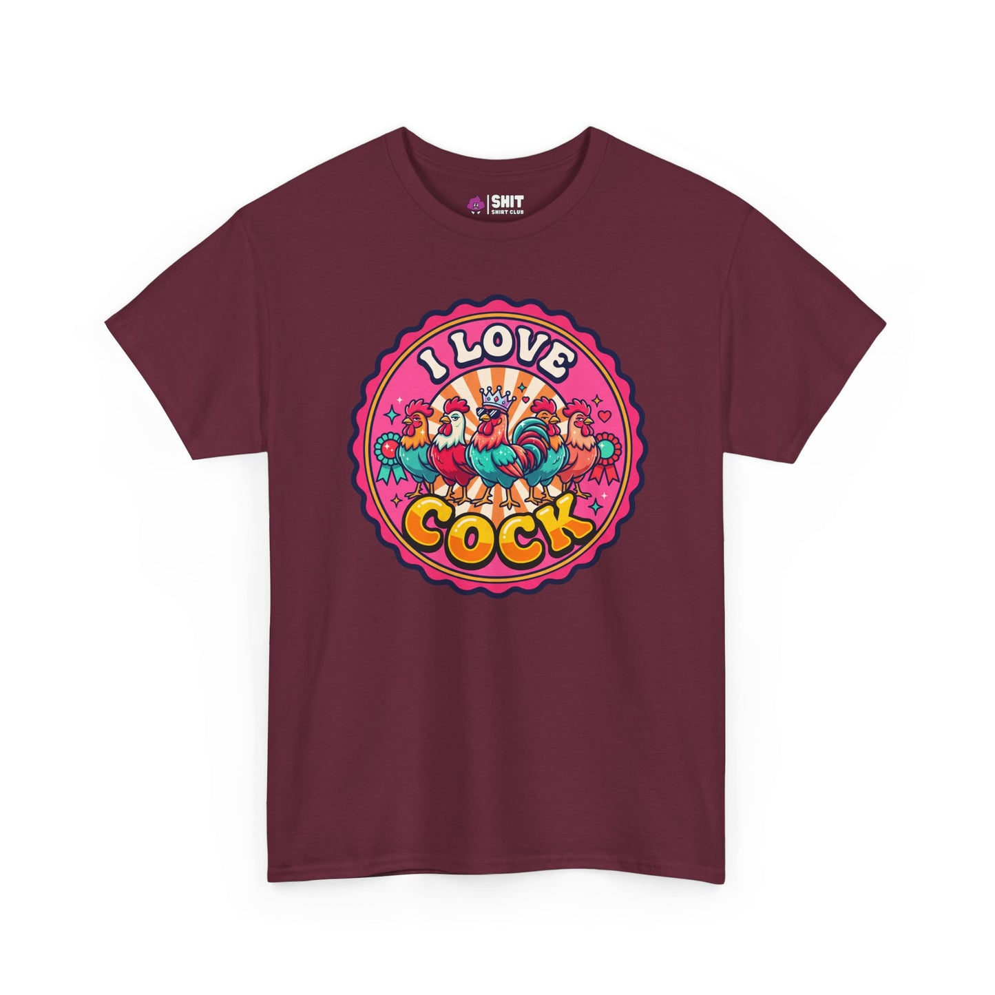 I Love Cock Hen Do Tee - Shit Shirt Club 