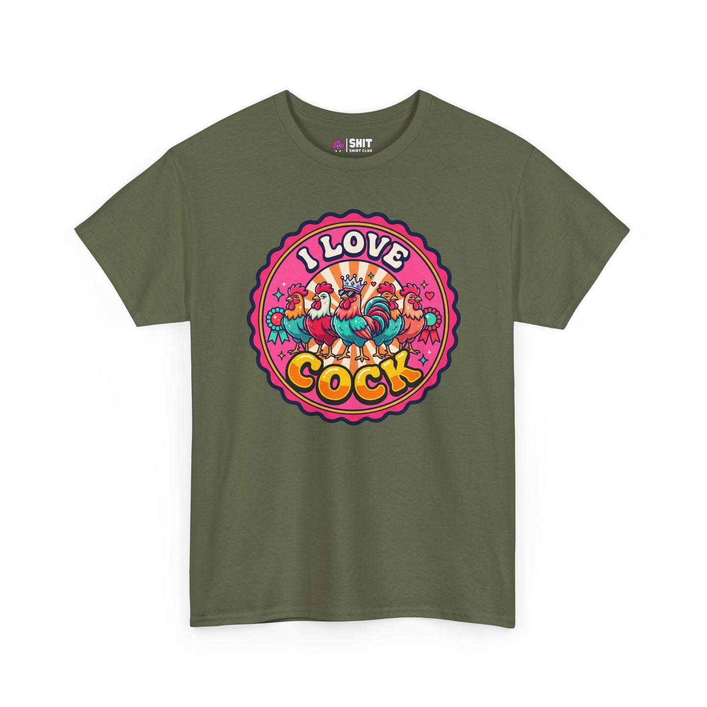 I Love Cock Hen Do Tee - Shit Shirt Club 