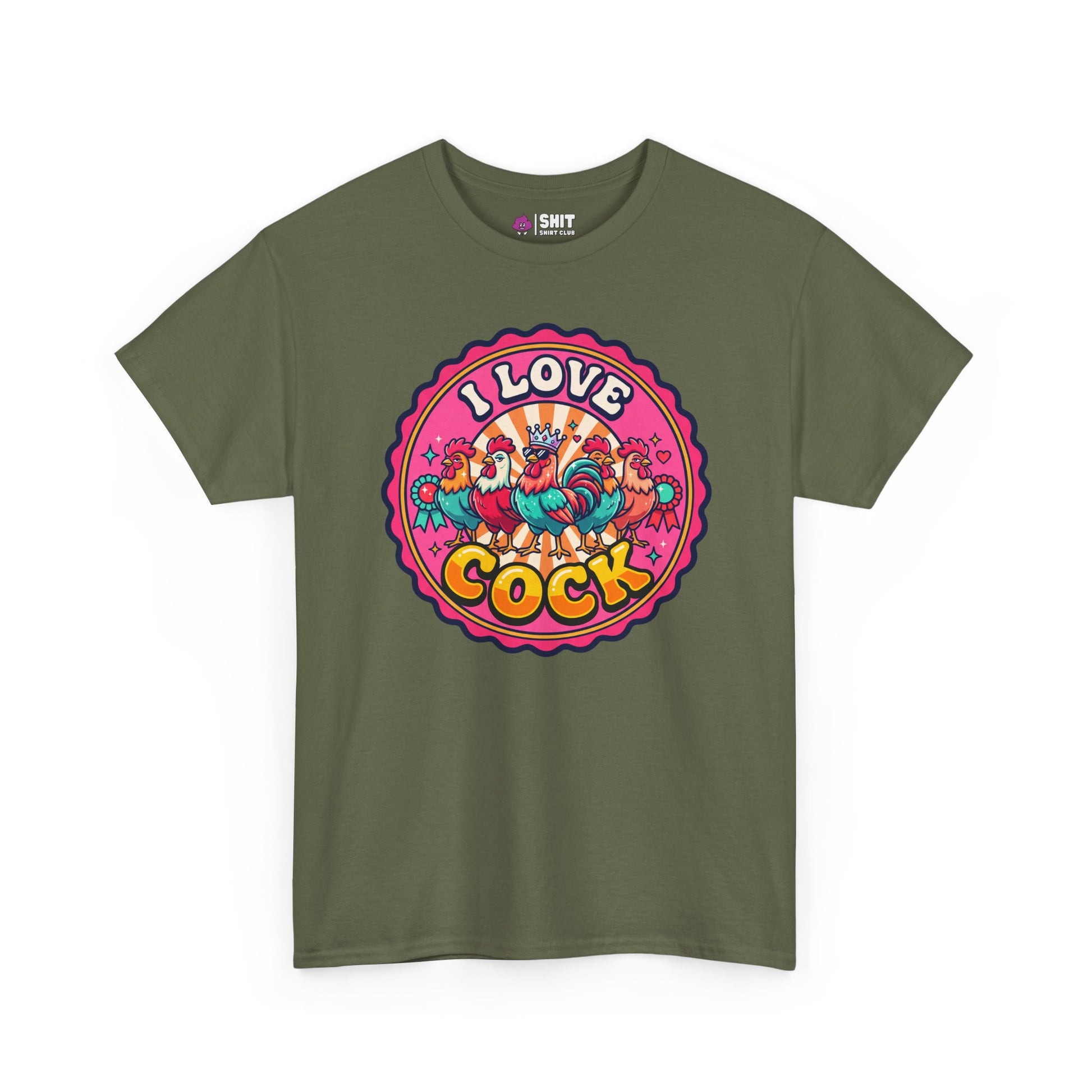 I Love Cock Hen Do Tee - Shit Shirt Club 