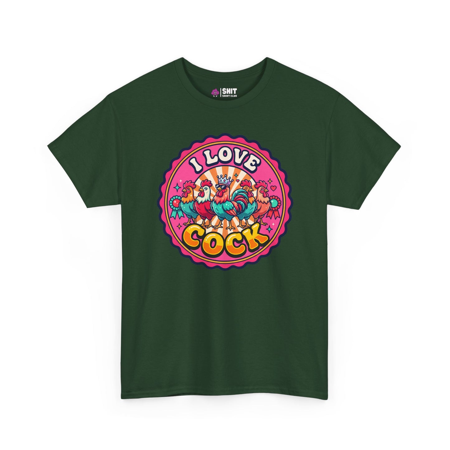 I Love Cock Hen Do Tee - Shit Shirt Club 