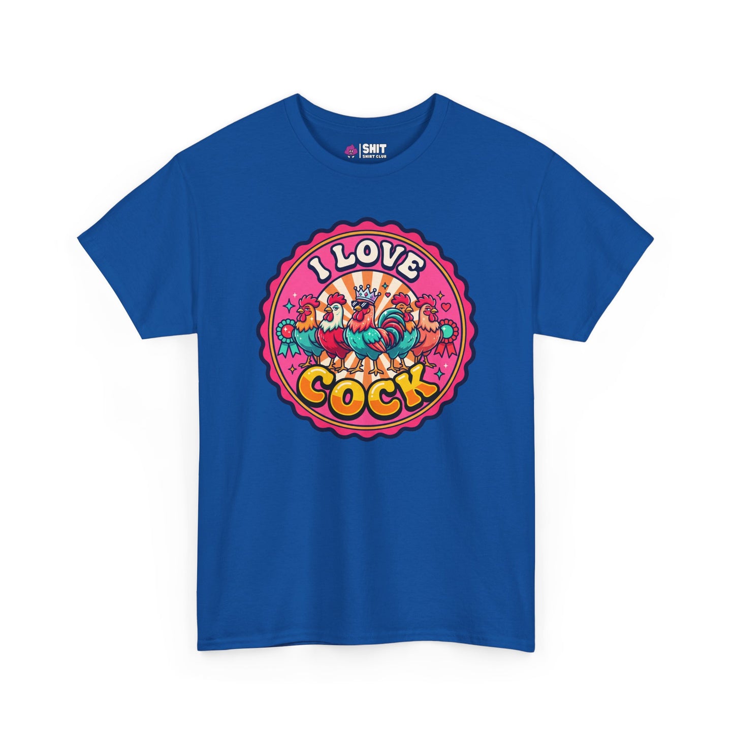 I Love Cock Hen Do Tee - Shit Shirt Club 
