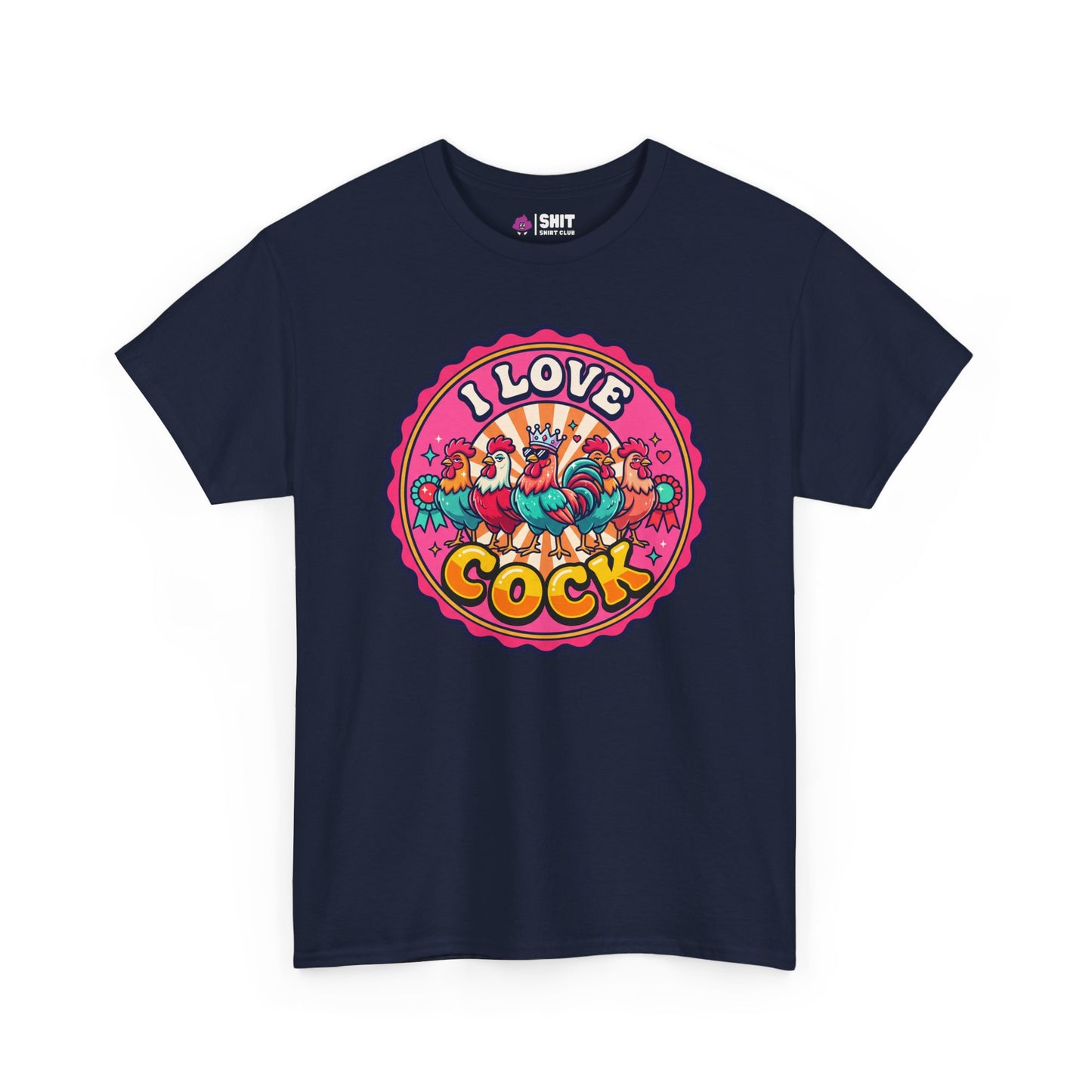 I Love Cock Hen Do Tee - Shit Shirt Club 