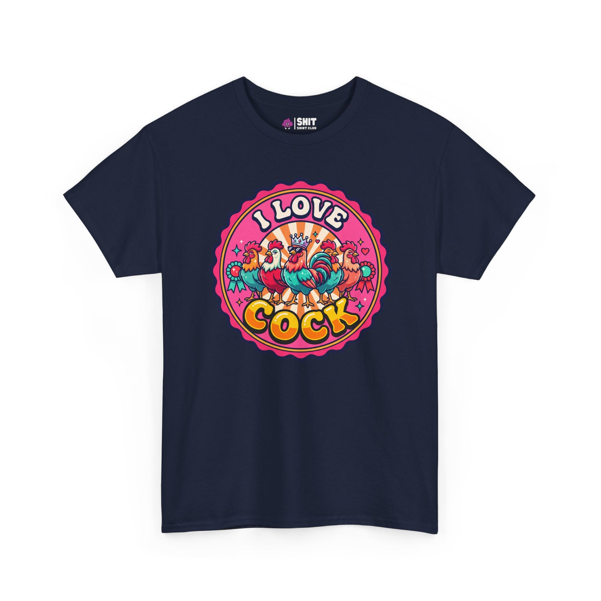 I Love Cock Hen Do Tee - Shit Shirt Club 