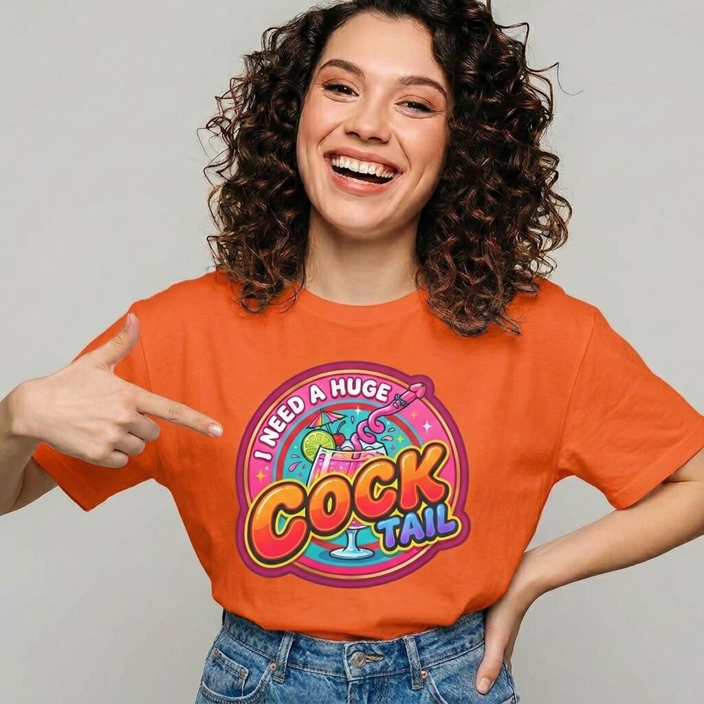 I Need a Huge Cocktail Tee - Shit Shirt Club 