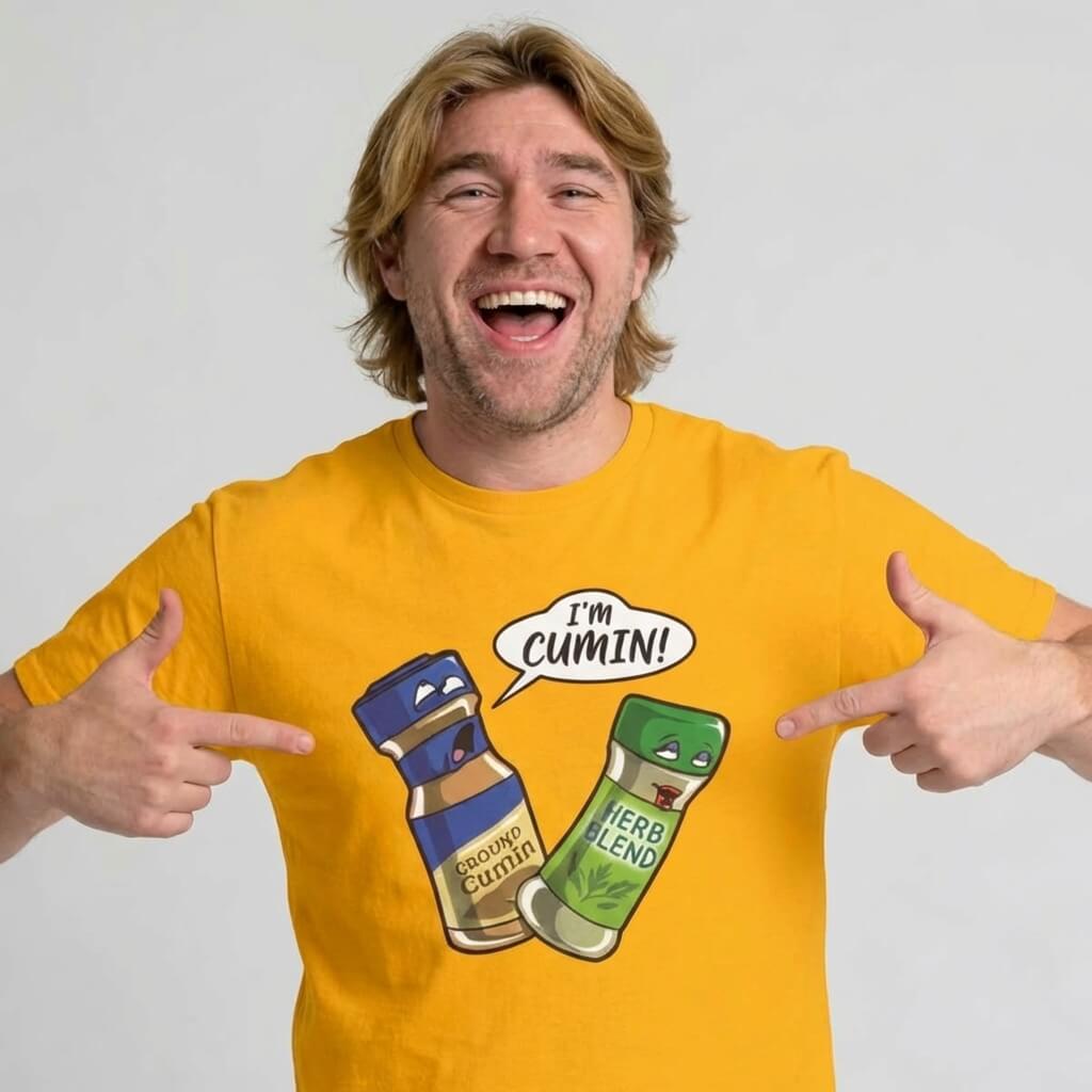 "I’m Cumin!" Stag Do Tee - Shit Shirt Club 