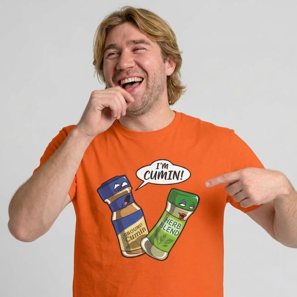"I’m Cumin!" Stag Do Tee - Shit Shirt Club 