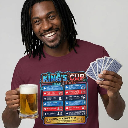 King's Cup Drinking Game Tee - Shit Shirt Club 