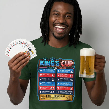 King's Cup Drinking Game Tee - Shit Shirt Club 