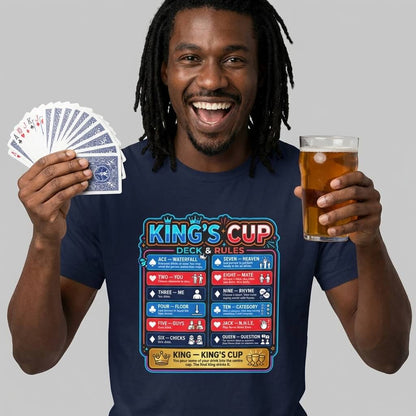 King's Cup Drinking Game Tee - Shit Shirt Club 