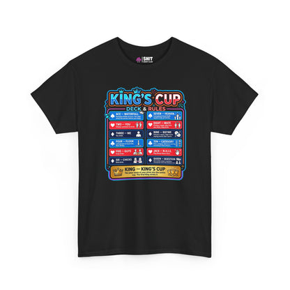 King's Cup Drinking Game Tee - Shit Shirt Club 