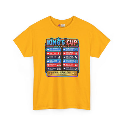 King's Cup Drinking Game Tee - Shit Shirt Club 