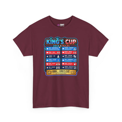 King's Cup Drinking Game Tee - Shit Shirt Club 