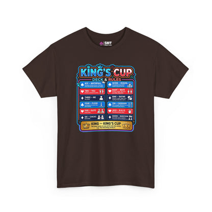 King's Cup Drinking Game Tee - Shit Shirt Club 
