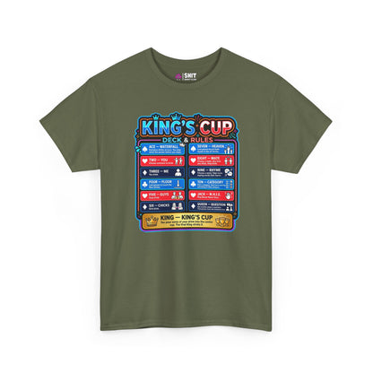 King's Cup Drinking Game Tee - Shit Shirt Club 
