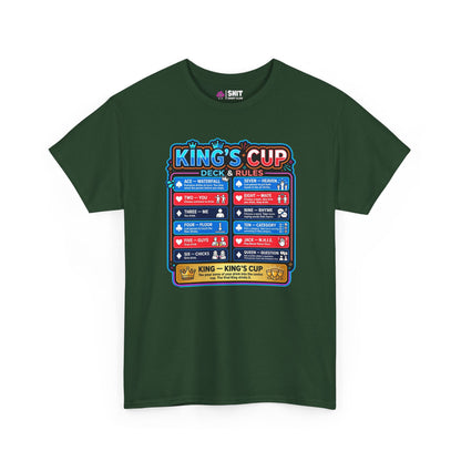 King's Cup Drinking Game Tee - Shit Shirt Club 