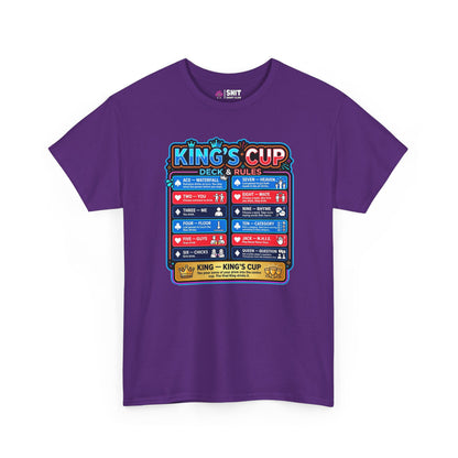 King's Cup Drinking Game Tee - Shit Shirt Club 