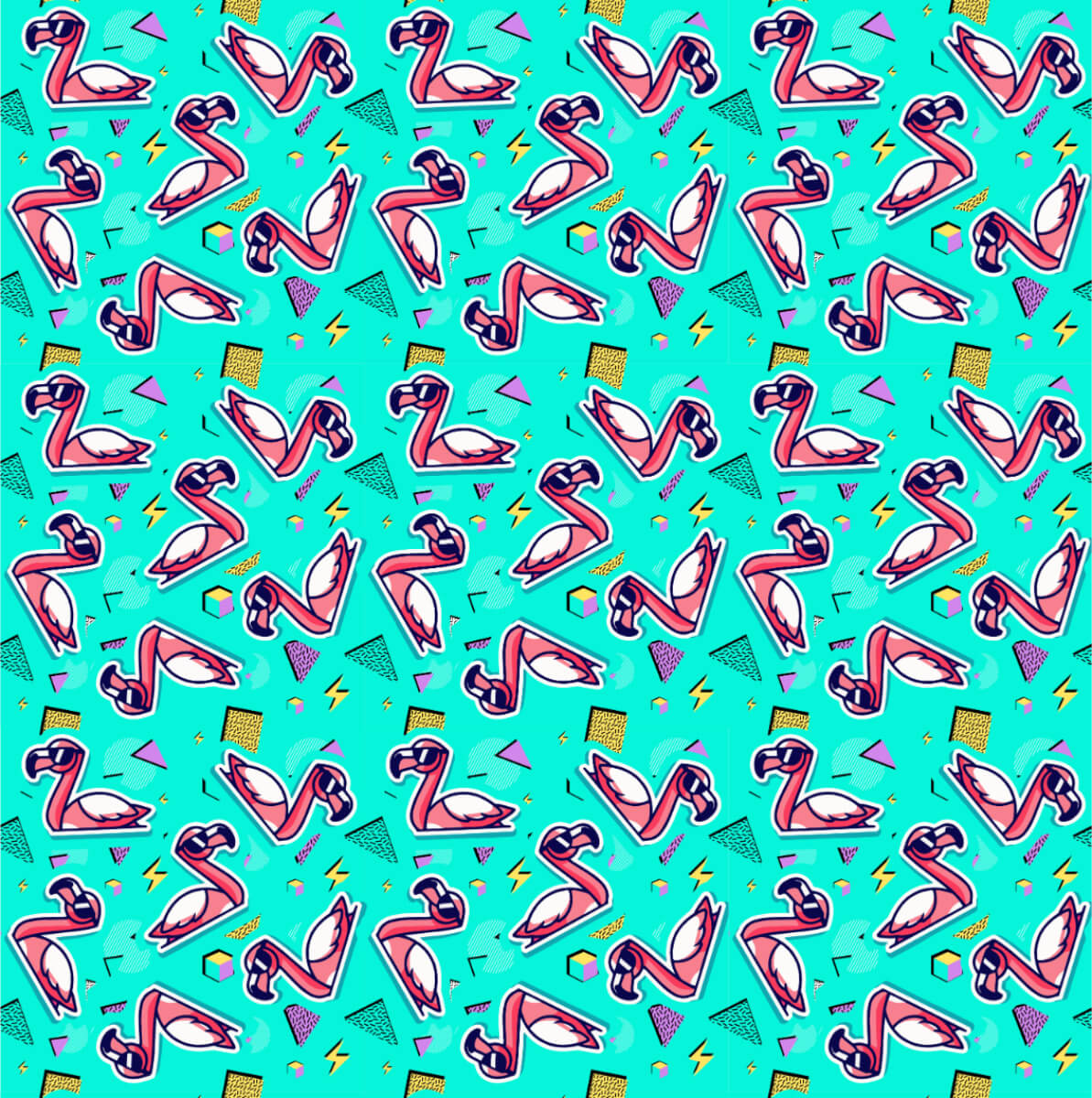 Flamingo Fore Golf Polo