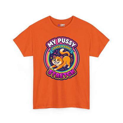 My Pussy Loves a Good Stretch Hen Do Tee - Shit Shirt Club 