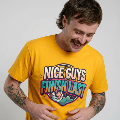 "Nice Guys Finish Last" Rude Tee - Shit Shirt Club 