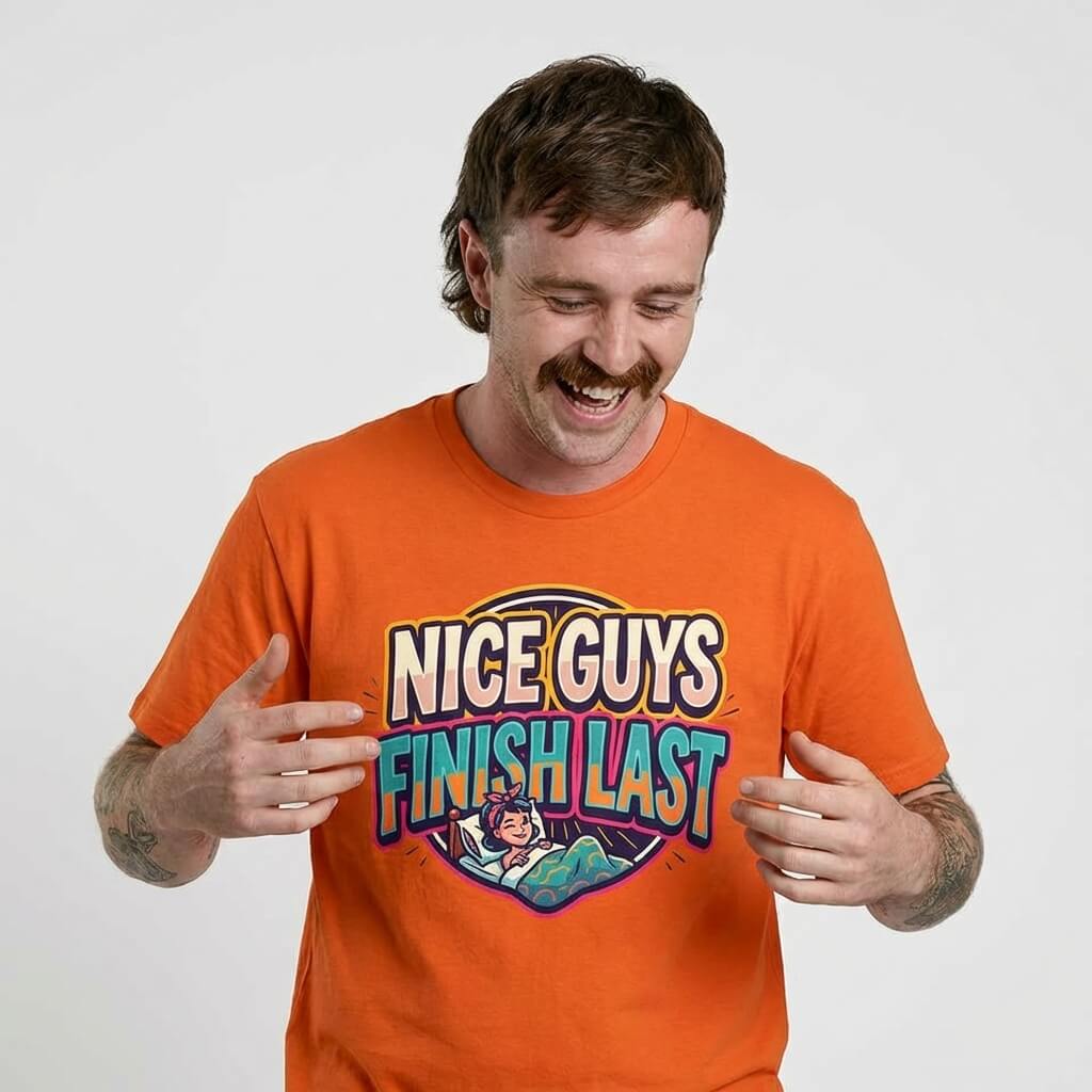 "Nice Guys Finish Last" Rude Tee - Shit Shirt Club 