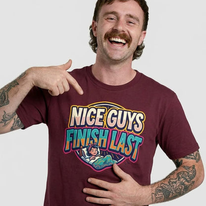 "Nice Guys Finish Last" Rude Tee - Shit Shirt Club 