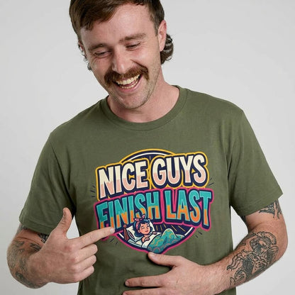 "Nice Guys Finish Last" Rude Tee - Shit Shirt Club 
