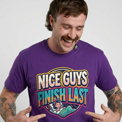 "Nice Guys Finish Last" Rude Tee - Shit Shirt Club 