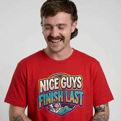"Nice Guys Finish Last" Rude Tee - Shit Shirt Club 