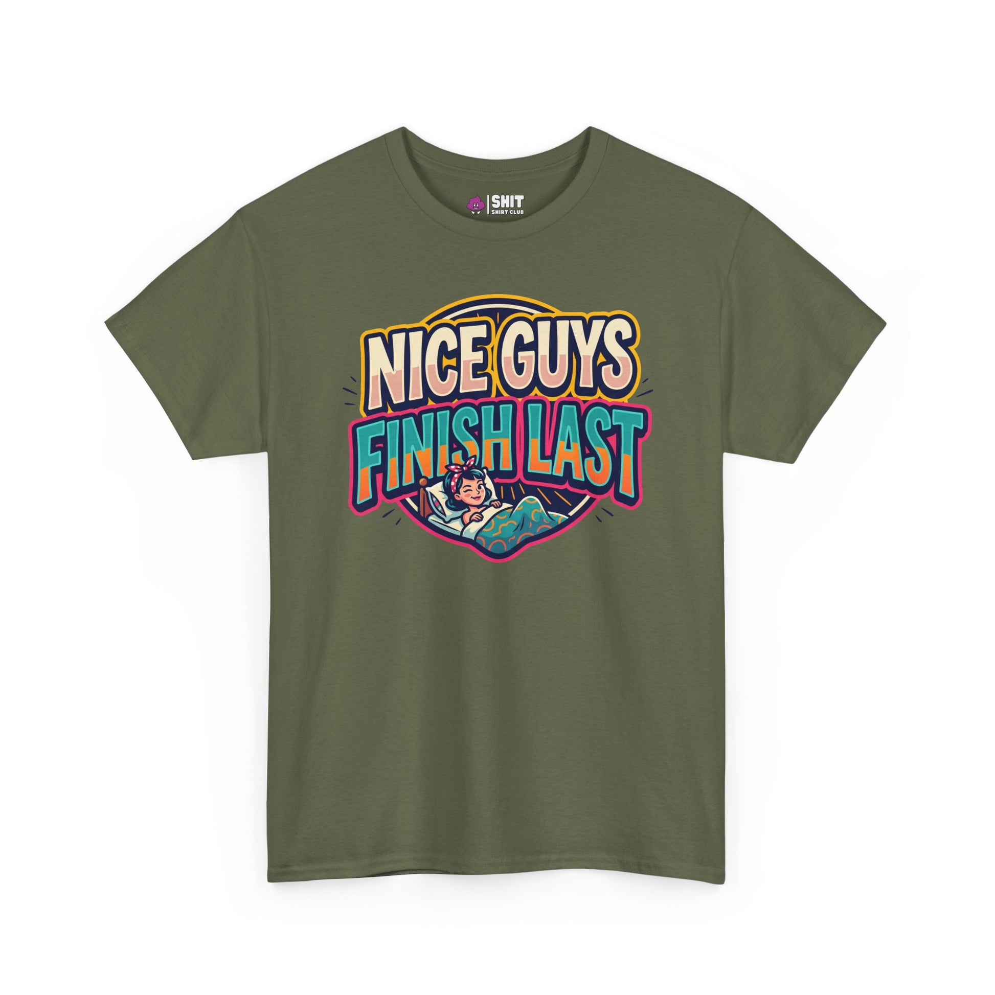 "Nice Guys Finish Last" Rude Tee - Shit Shirt Club 