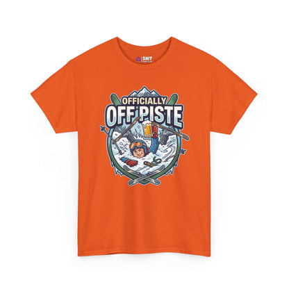 Officially Off Piste Funny Skiing Tee - Shit Shirt Club 