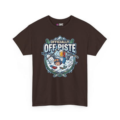 Officially Off Piste Funny Skiing Tee - Shit Shirt Club 