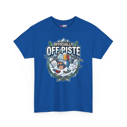 Officially Off Piste Funny Skiing Tee - Shit Shirt Club 