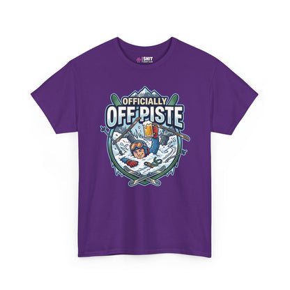 Officially Off Piste Funny Skiing Tee - Shit Shirt Club 