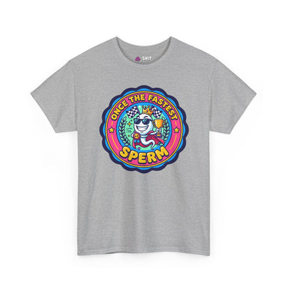 "Once the Fastest Sperm" Funny Tee - Shit Shirt Club 