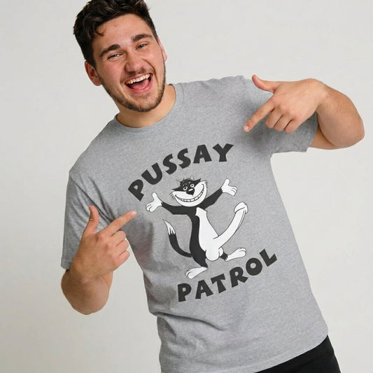 Pussay Patrol Stag Do Tee - Shit Shirt Club 