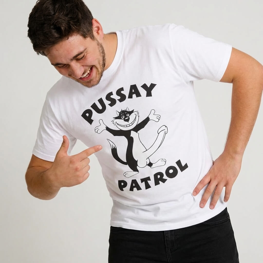 Pussay Patrol Stag Do Tee - Shit Shirt Club 